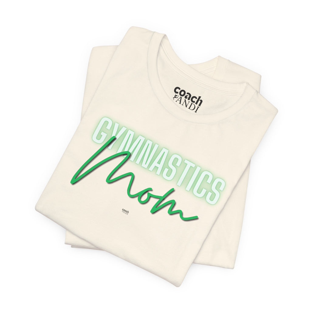Glow Gym Mom Tshirt - Green (Adult)