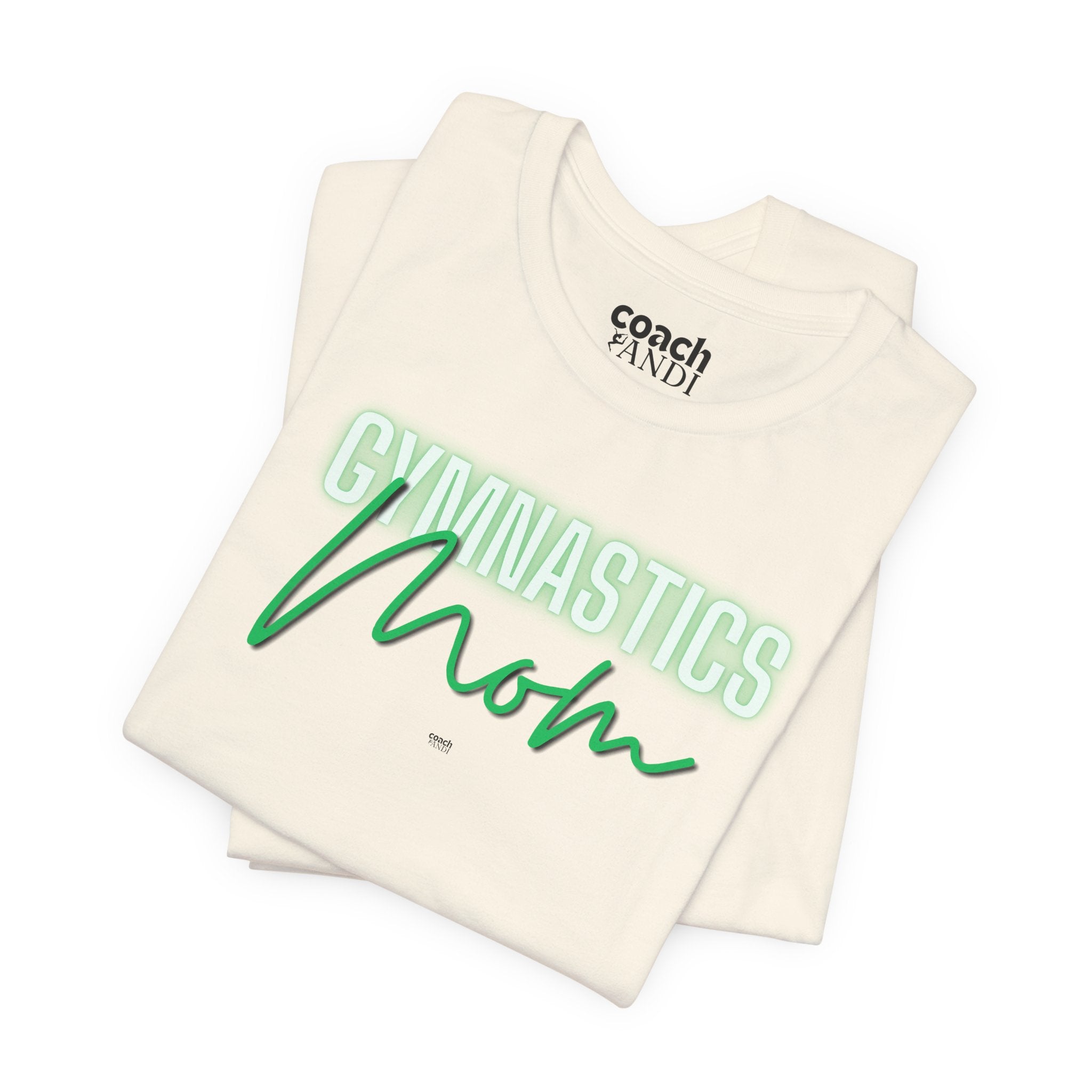 Glow Gym Mom Tshirt - Green (Adult)