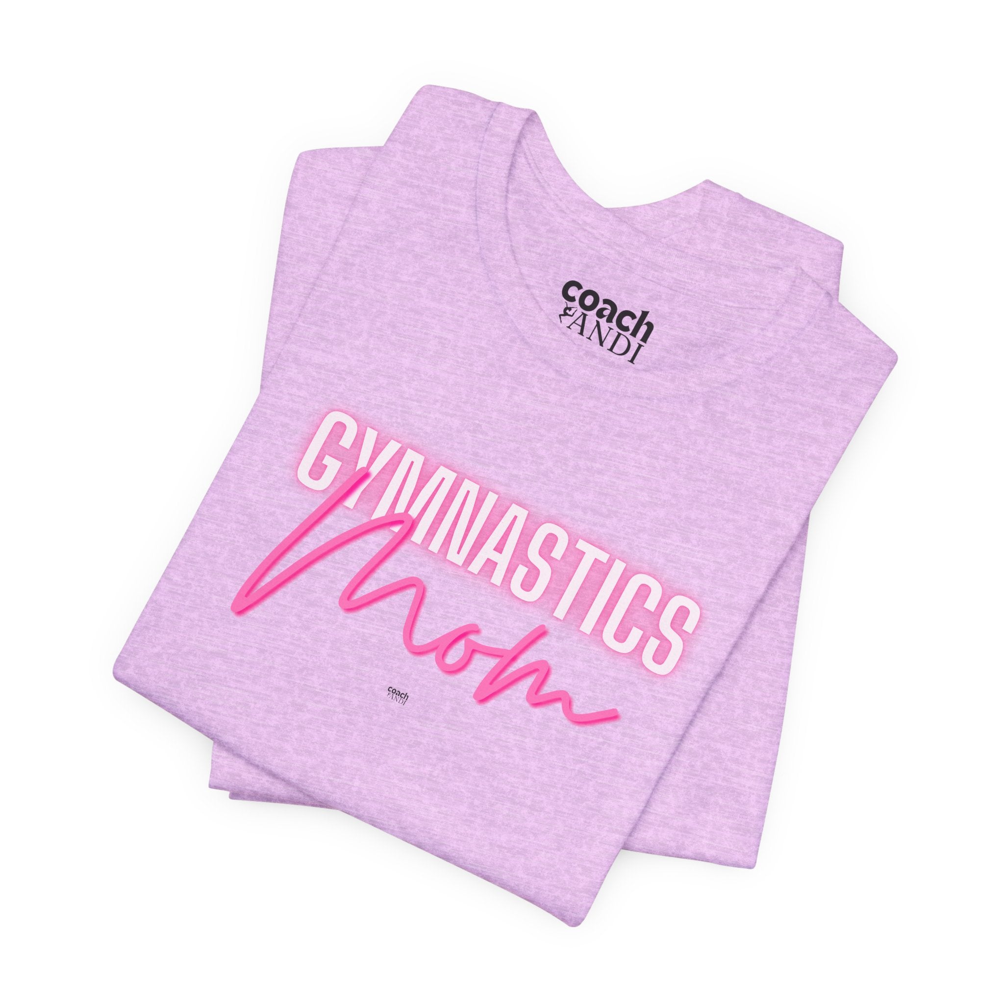 Glow Gym Mom Tshirt - Pink (Adult)