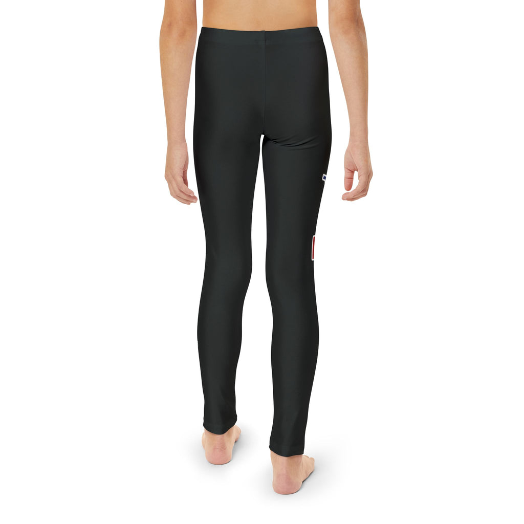 IAGA TEAM Dual Logo (Youth Full-Length Leggings (AOP)
