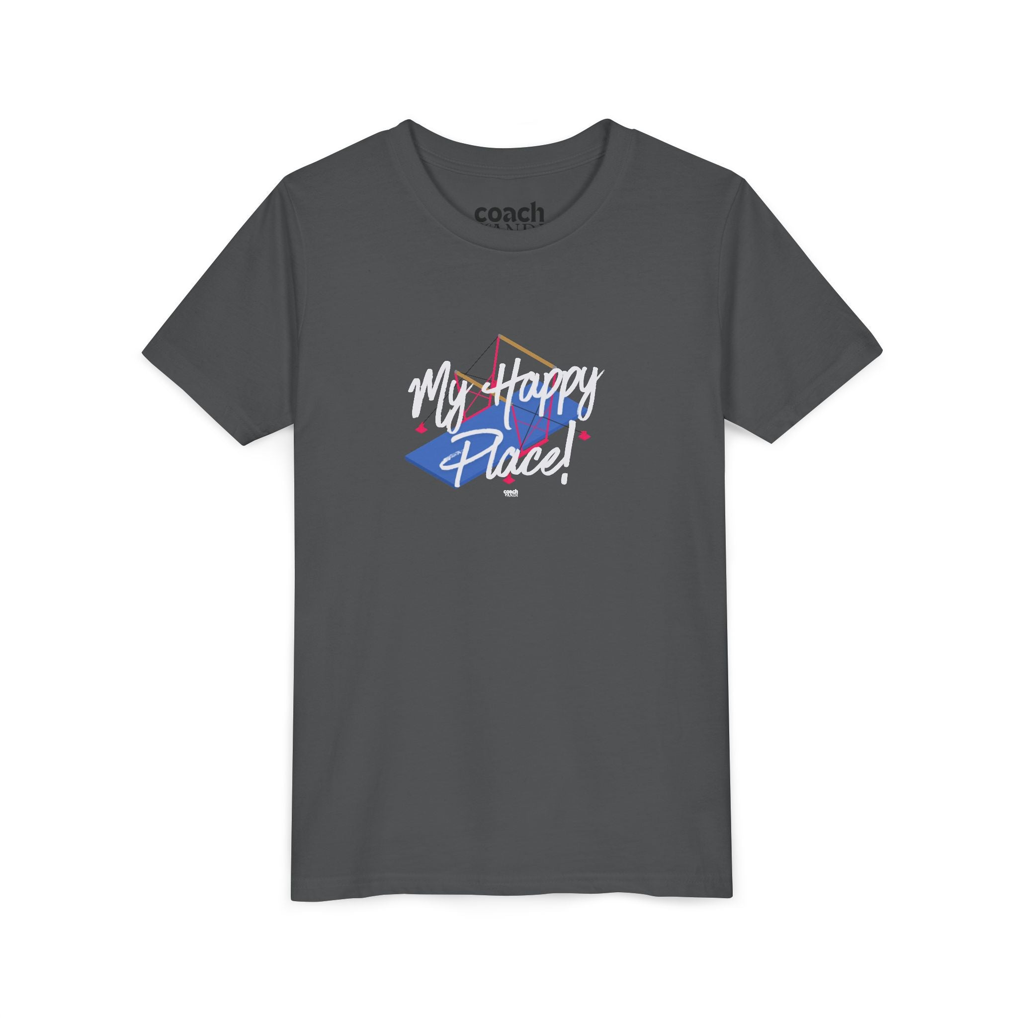 My Happy Place Bars Short Sleeve Tee (Youth)