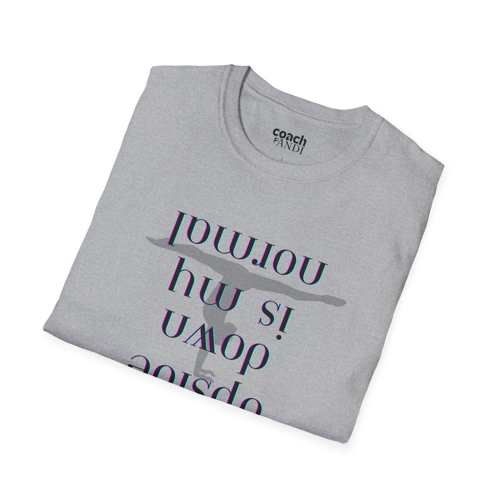 Upside Down T-Shirt — (Adult)
