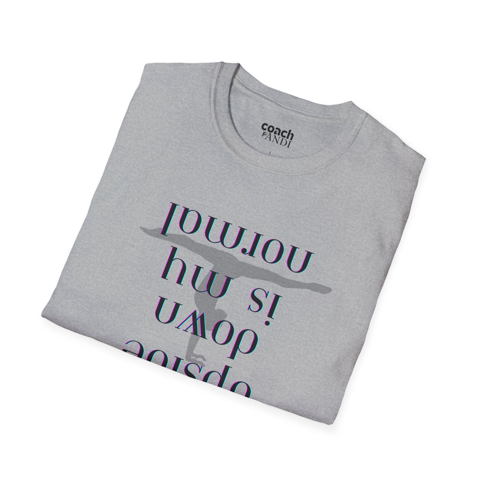 Upside Down T-Shirt — (Adult)