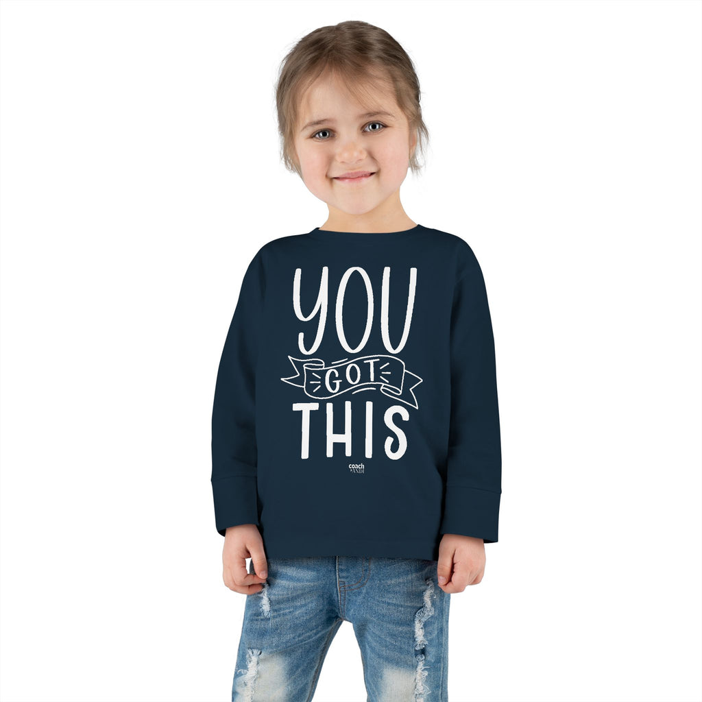 Tiny Supporter (Toddler Long Sleeve Tee)