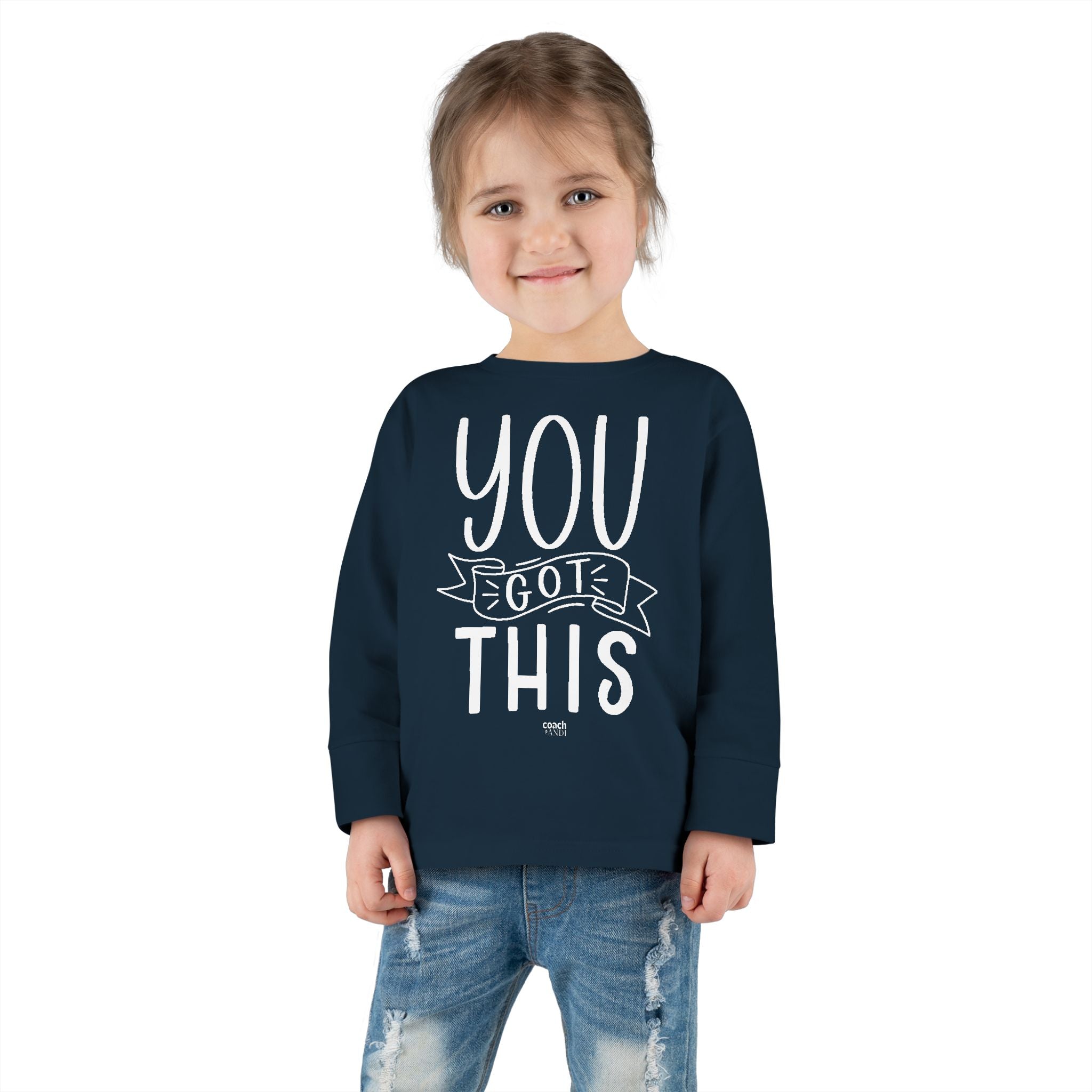 Tiny Supporter (Toddler Long Sleeve Tee)