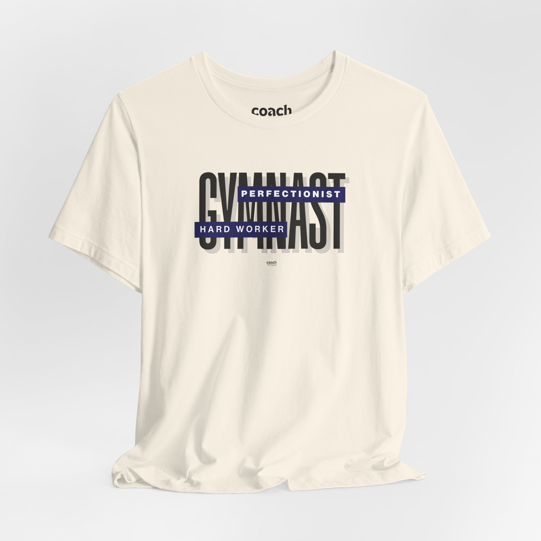 Gymnast Hard Worker Tshirt - Blue (Adult)