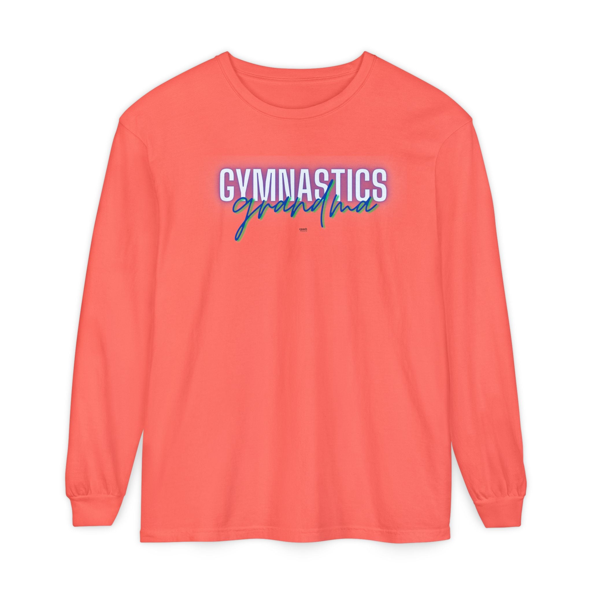 Glow Gym Gma Long Sleeve Shirt - Blue/Green (Adult)