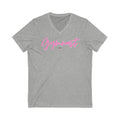 GYMNAST Unisex Jersey Short Sleeve V-Neck Tee