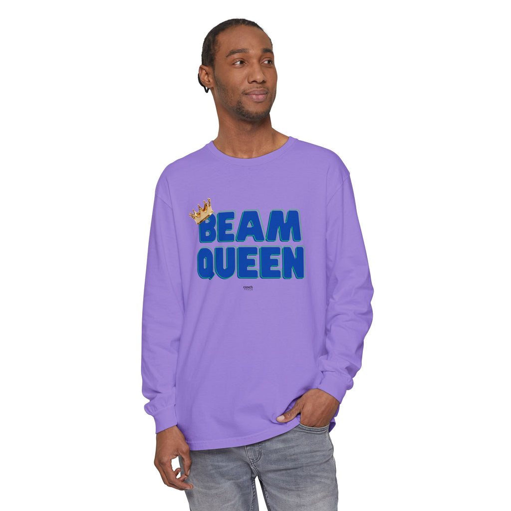 Beam Queen - Blue/Green (Adult Long Sleeve Shirt)
