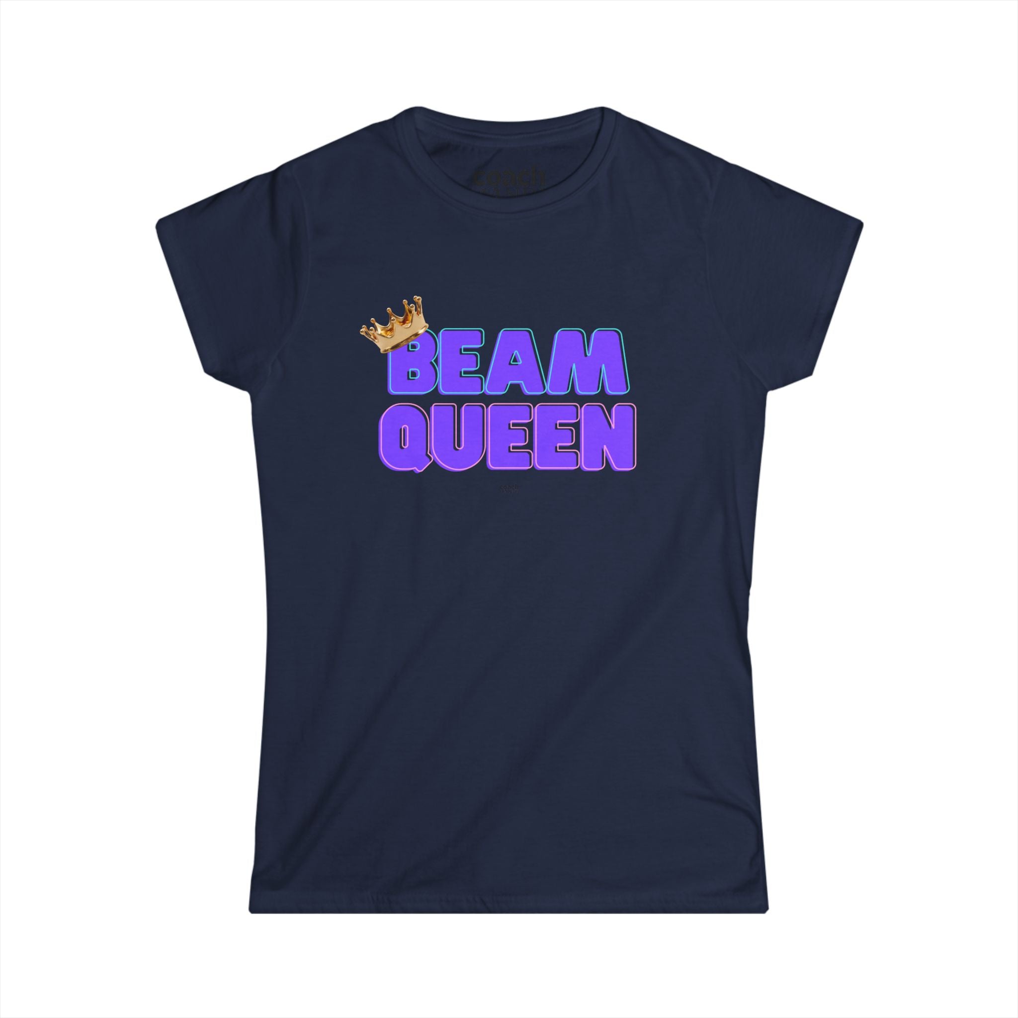Beam Queen T-Shirt - Purple/Aqua