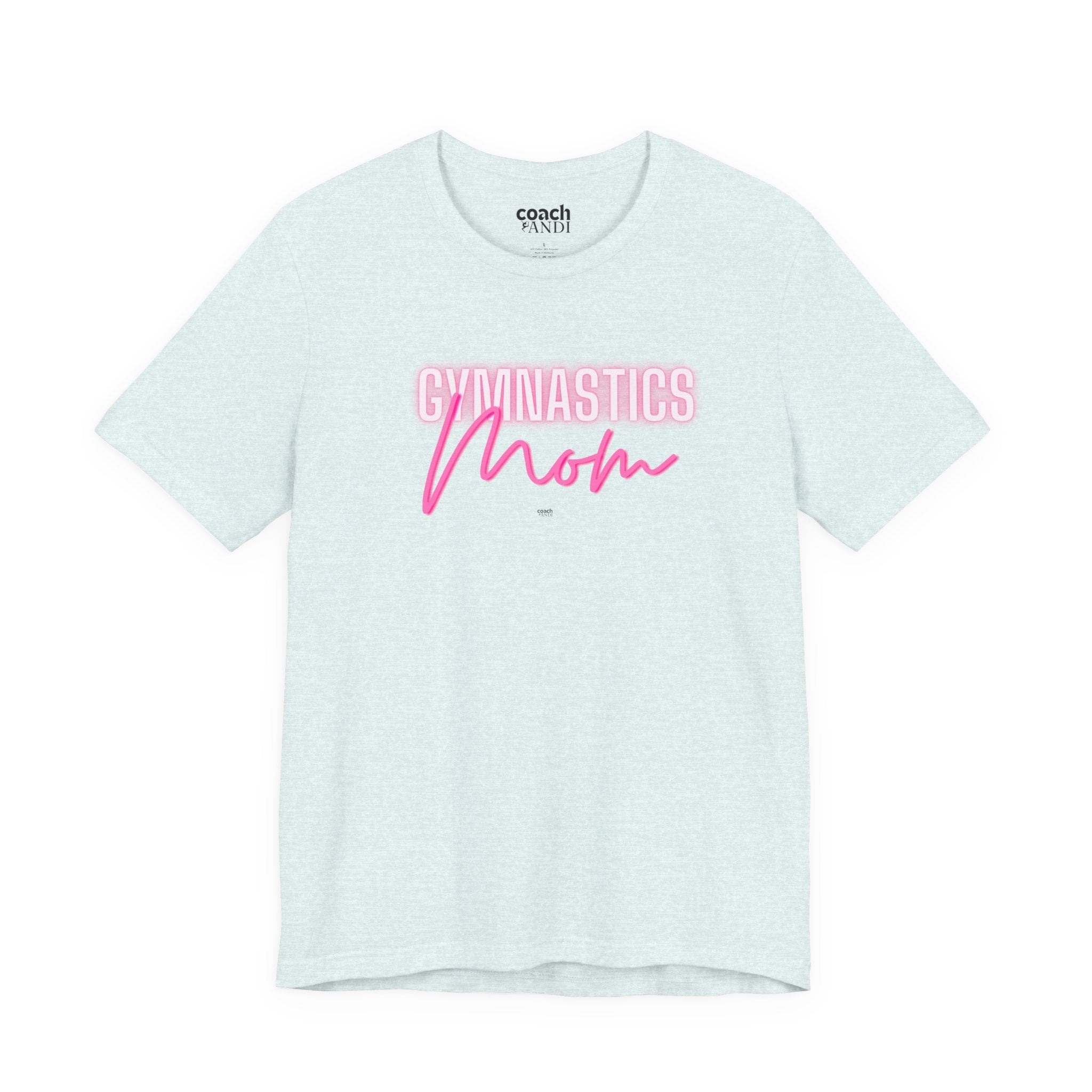 Glow Gym Mom Tshirt - Pink (Adult)