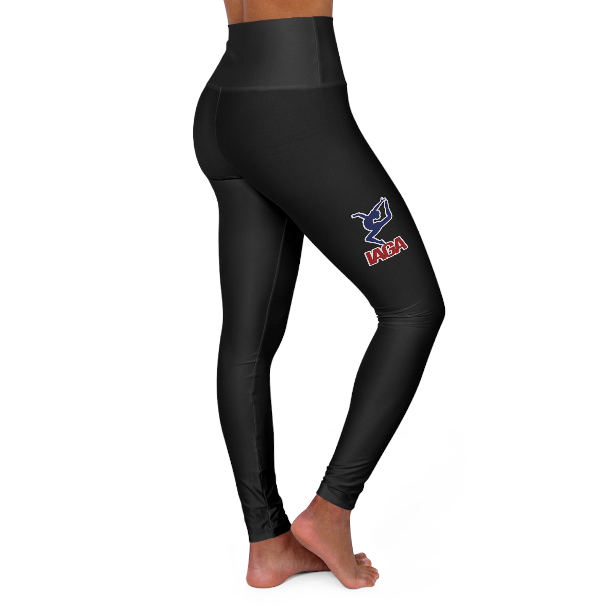 IAGA TEAM-Duo Logo(Adult High Waisted Yoga Leggings (AOP)