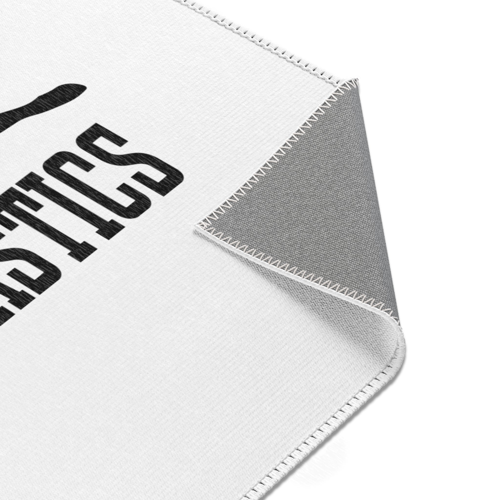 Peace, Love, Gymnastics-White (Area Rugs)