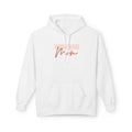 Glow Gym Mom Hoodie- Orange/Blue (Adult)