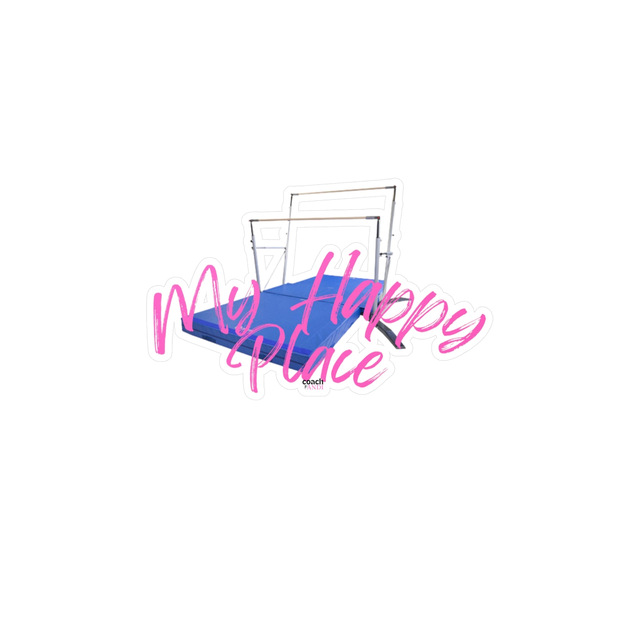 My Happy Place-Bars (Kiss-Cut Vinyl Decals)