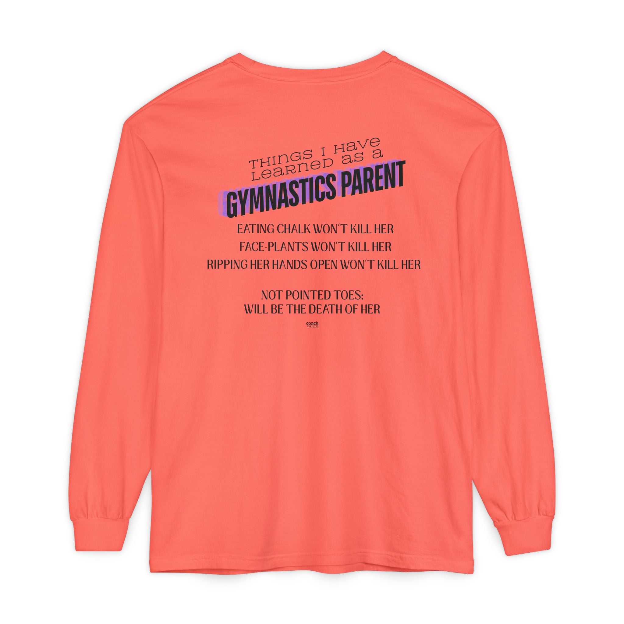 Things I learned as a Parent Long Sleeve Shirt - Blue (Adult)