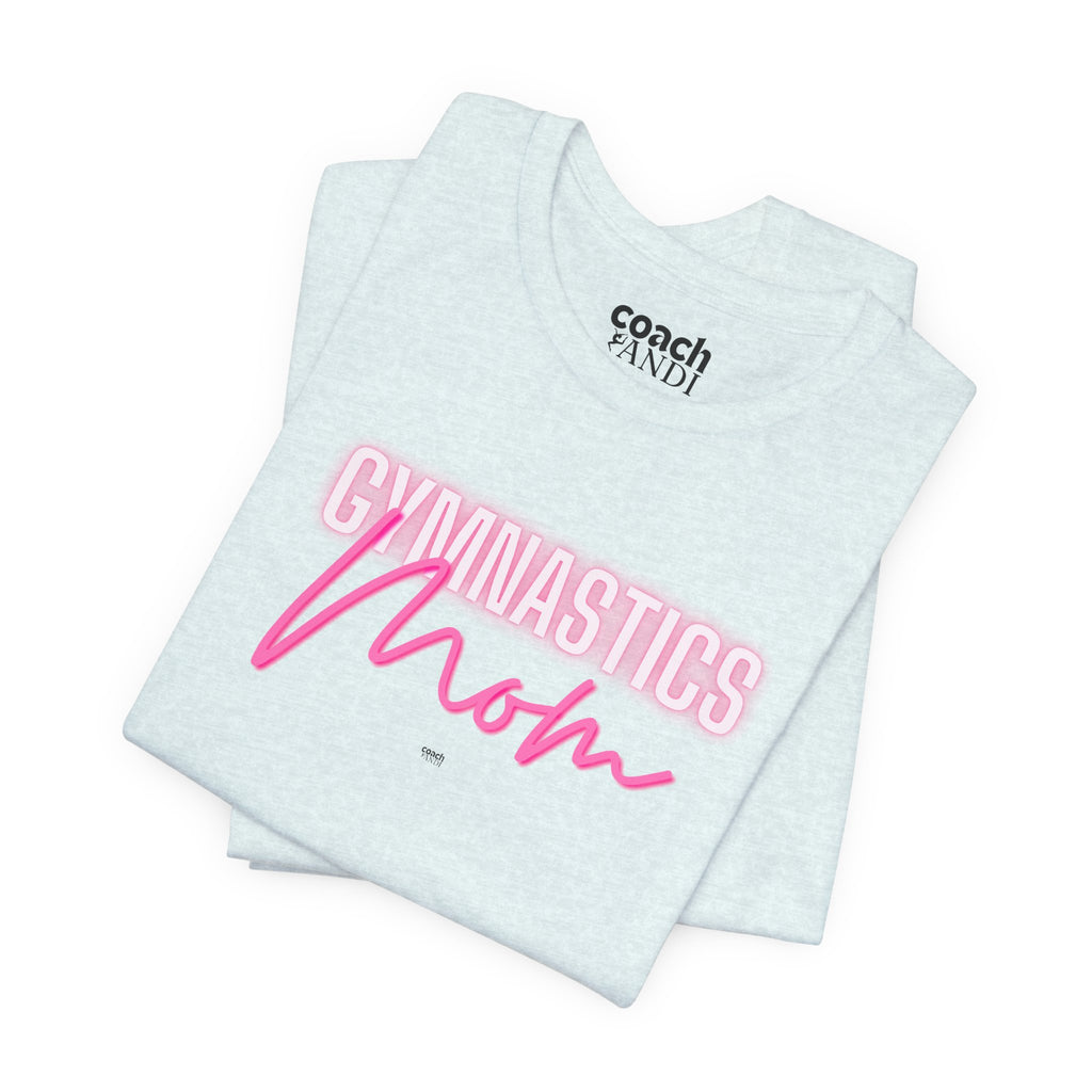 Glow Gym Mom Tshirt - Pink (Adult)