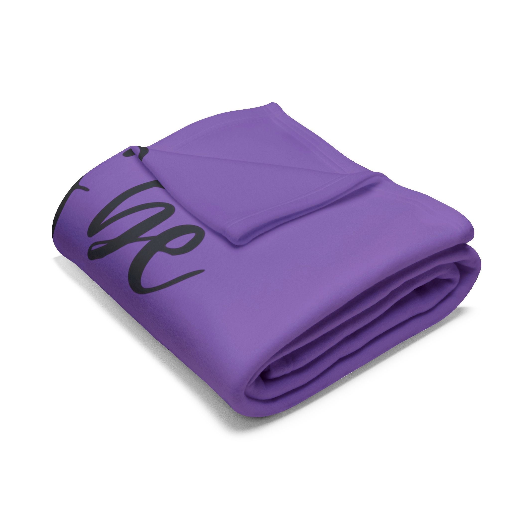 Always Be A Gymnast-Purple (Arctic Fleece Blanket)