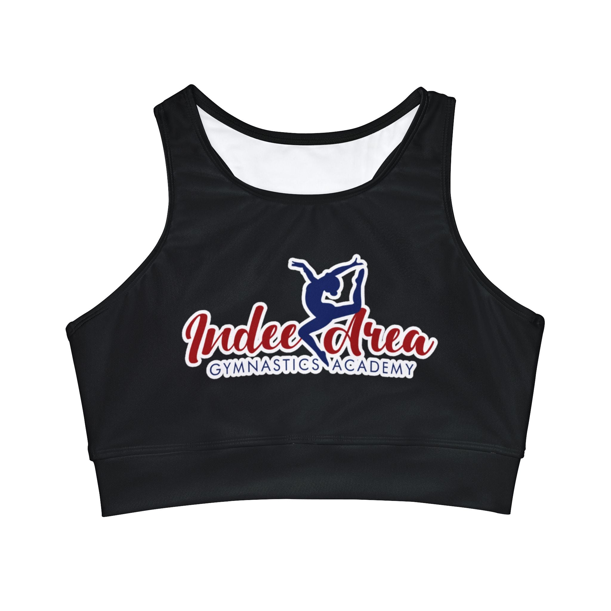 Team IAGA (Adult Size High Neck Crop Bikini Top (AOP)