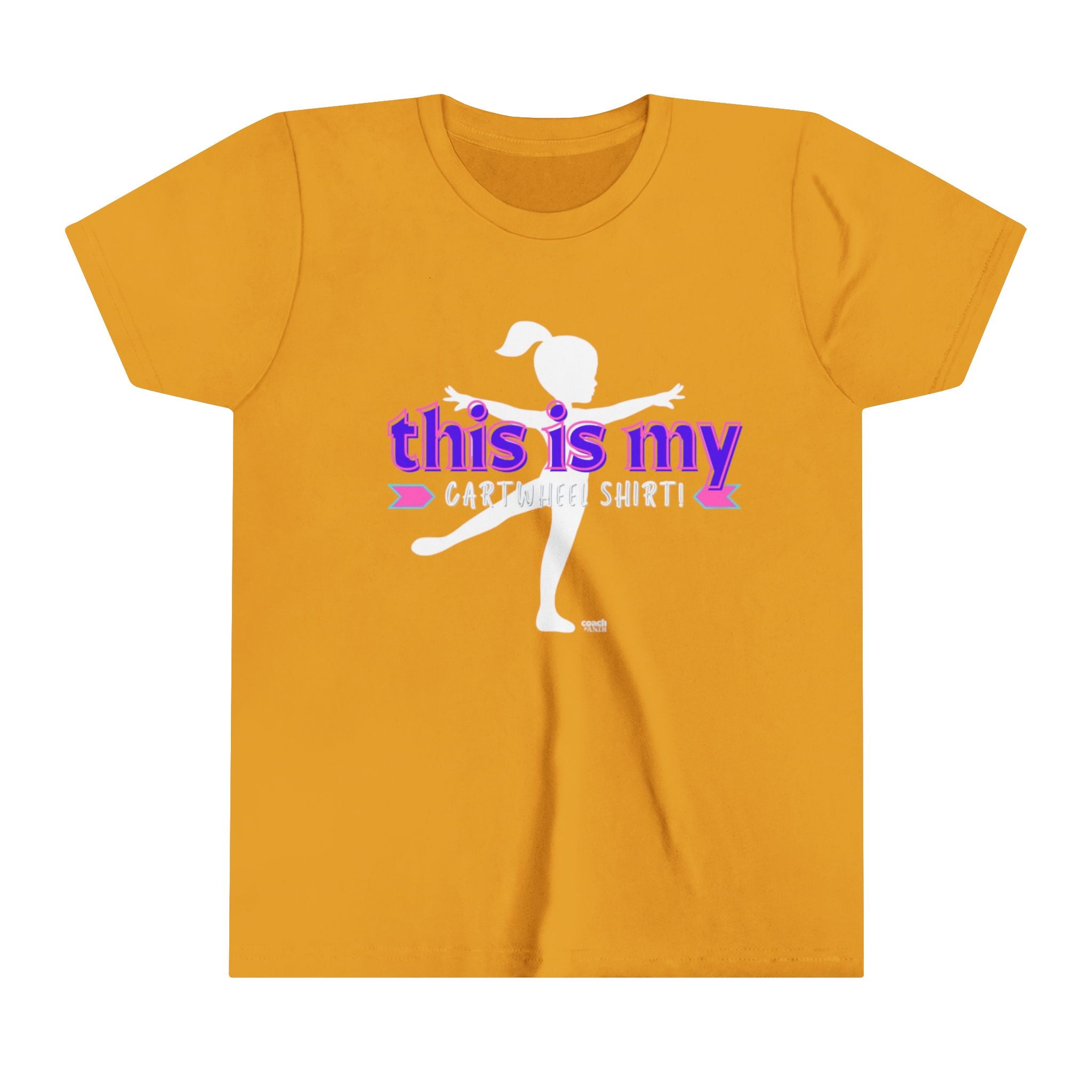 My Cartwheel Shirt-Purple/Pink (Youth Short Sleeve Tee)