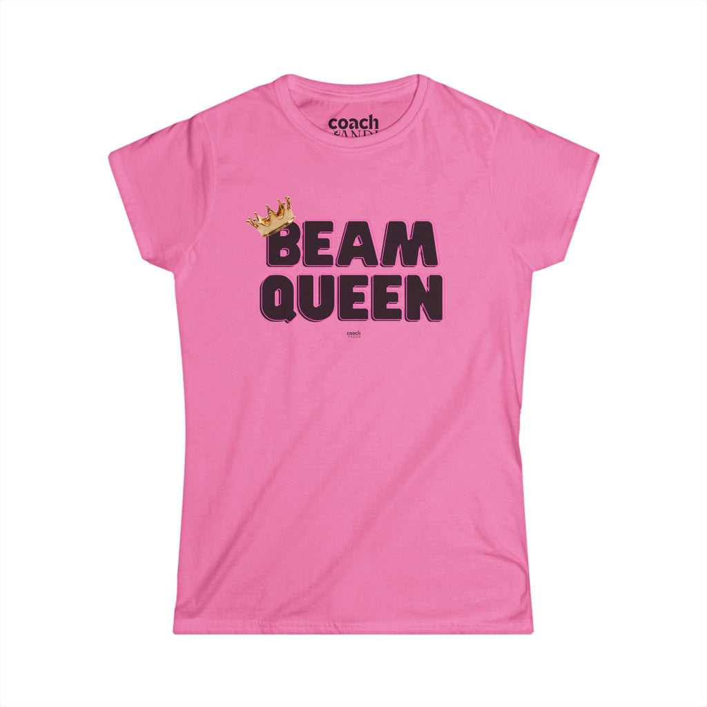 Beam Queen T-Shirt - Black/Pink