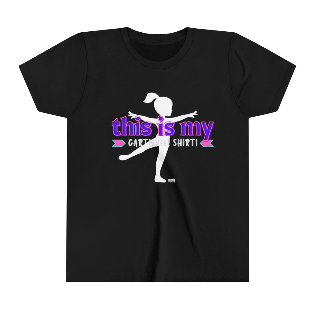 My Cartwheel Shirt-Purple/Pink (Youth Short Sleeve Tee)