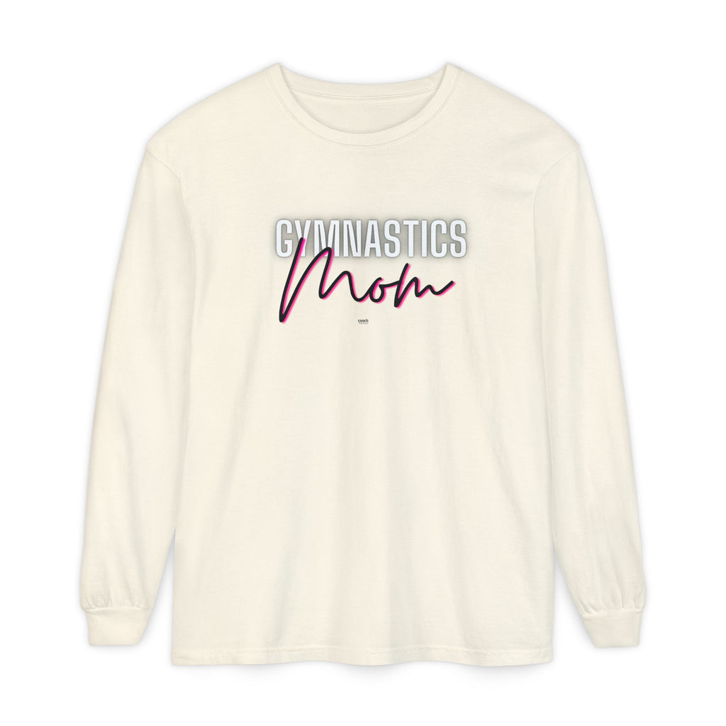 Glow Gym Mom Long Sleeve Shirt - Black/Pink (Adult)