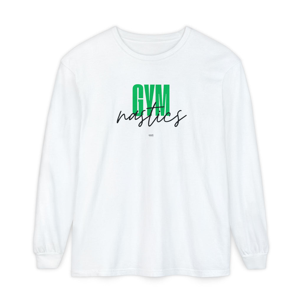 GYMnastics Long Sleeve Shirt - Green (Adult)