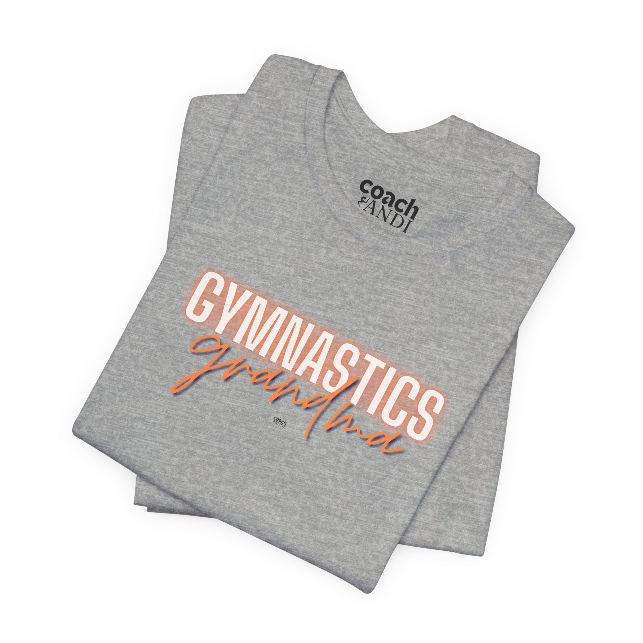 Glow Gym Gma Tshirt - Orange/Blue (Adult)