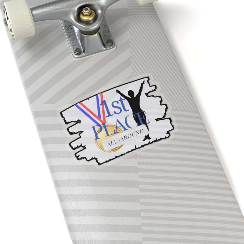 1st Place All-Around (Kiss-Cut Stickers)