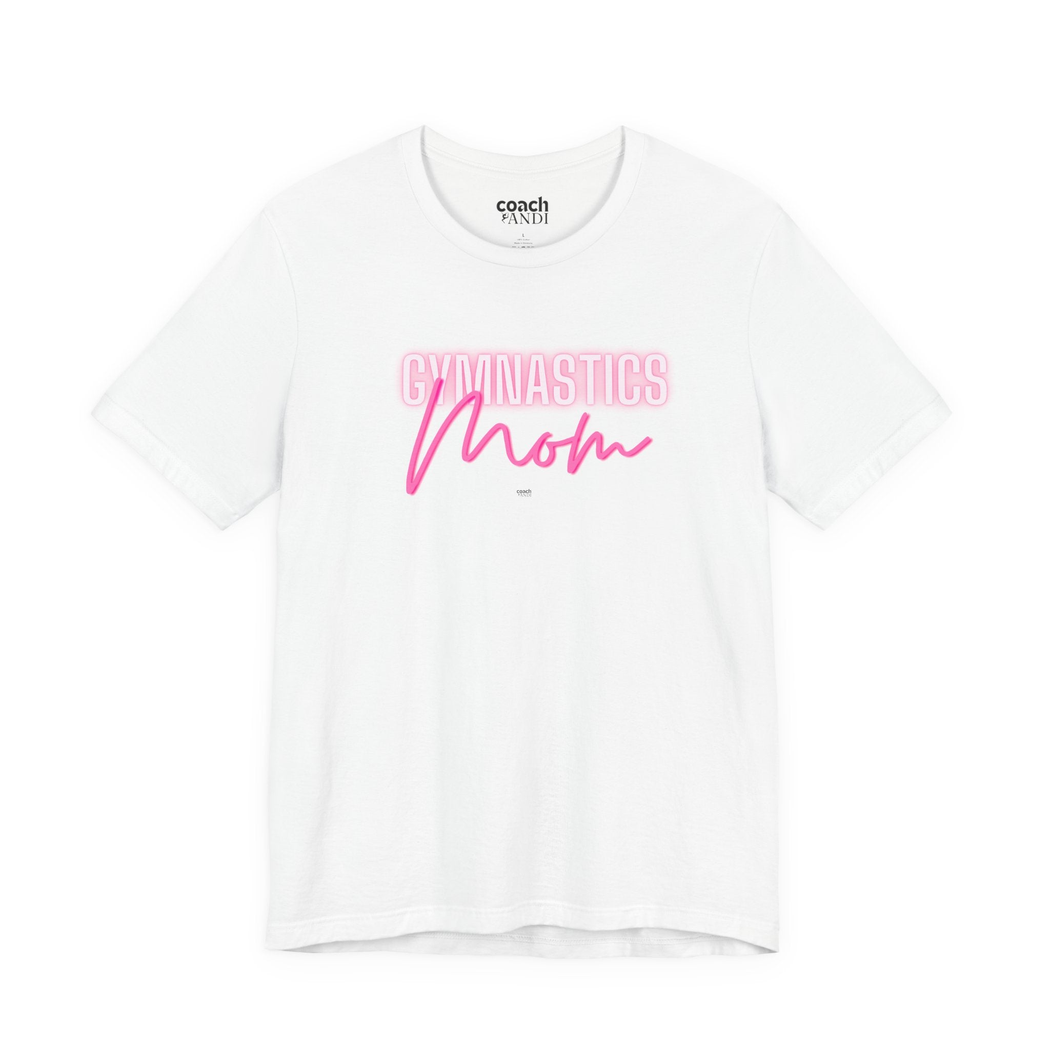 Glow Gym Mom Tshirt - Pink (Adult)