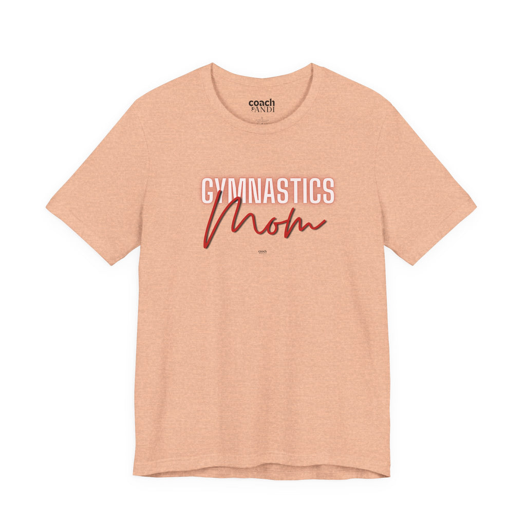 Glow Gym Mom Tshirt - Red (Adult)