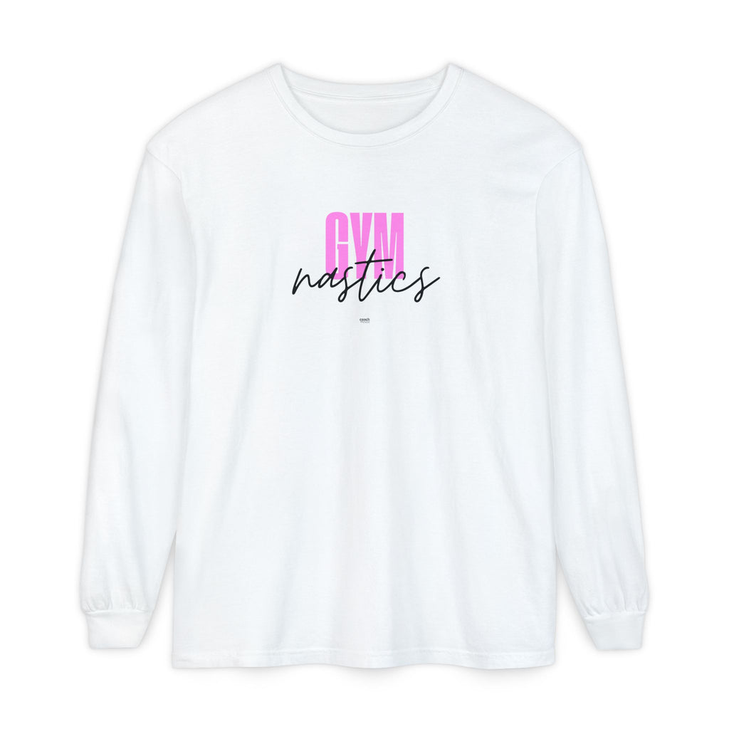 GYMnastics Long Sleeve Shirt - Pink (Adult)