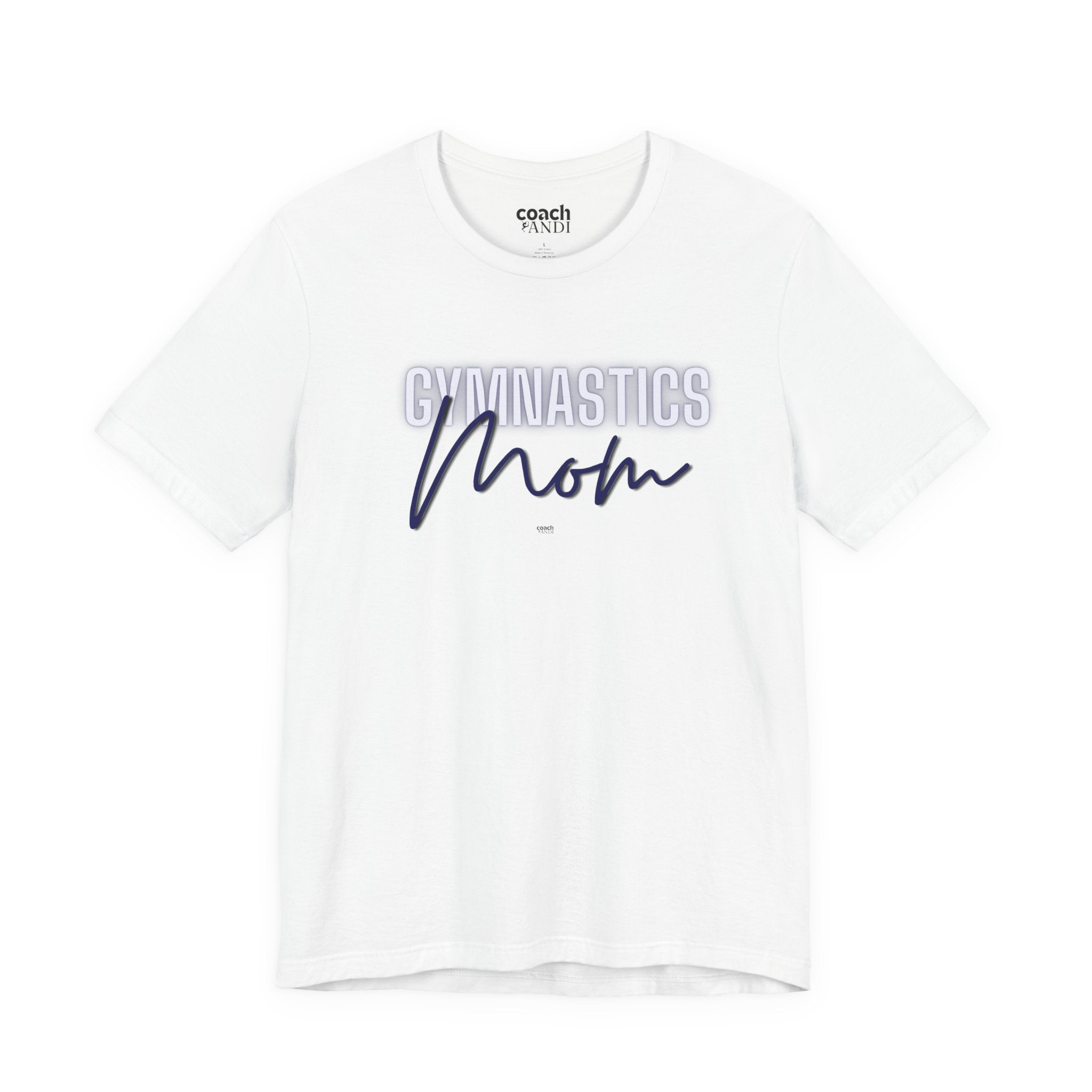 Glow Gym Mom Tshirt - Blue (Adult)
