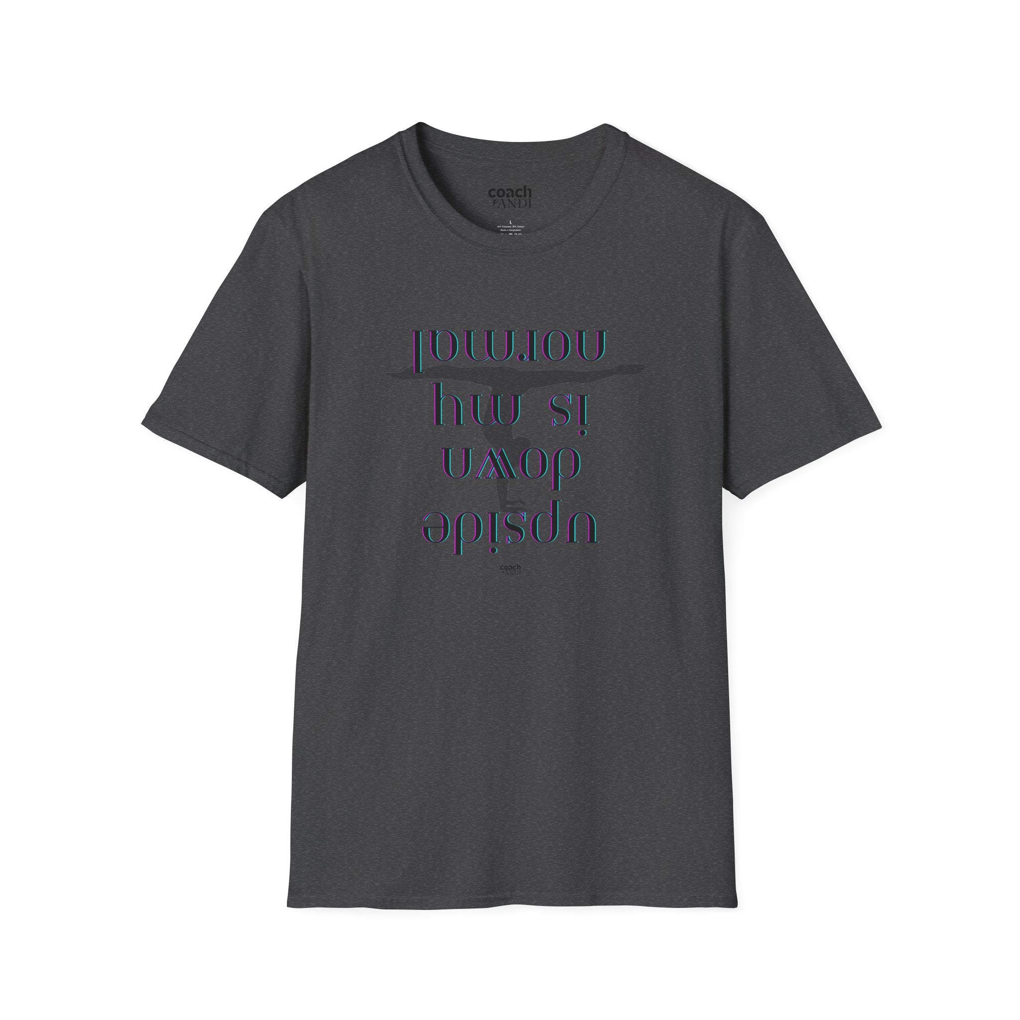 Upside Down T-Shirt — (Adult)