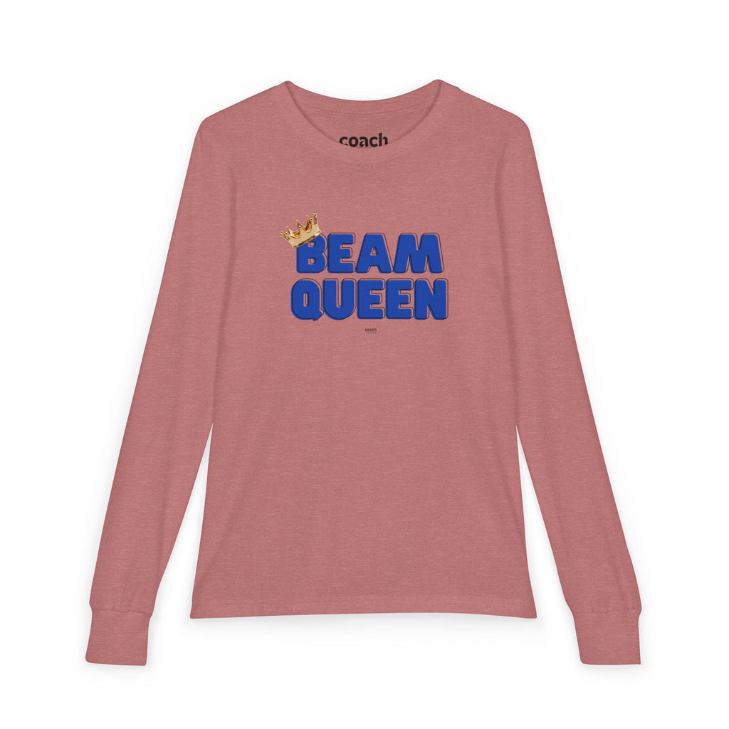 Beam Queen Long Sleeve Shirt - Blue/Black (Youth)