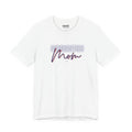 Glow Gym Mom Tshirt - Blue/Red (Adult)