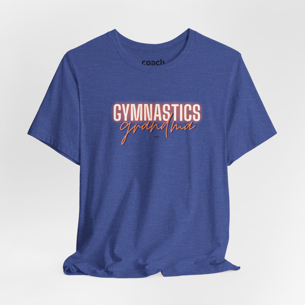 Glow Gym Gma Tshirt - Orange/Blue (Adult)