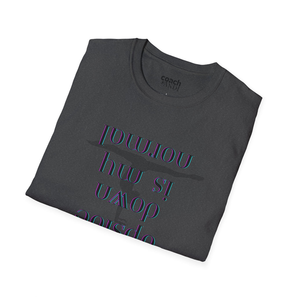 Upside Down T-Shirt — (Adult)