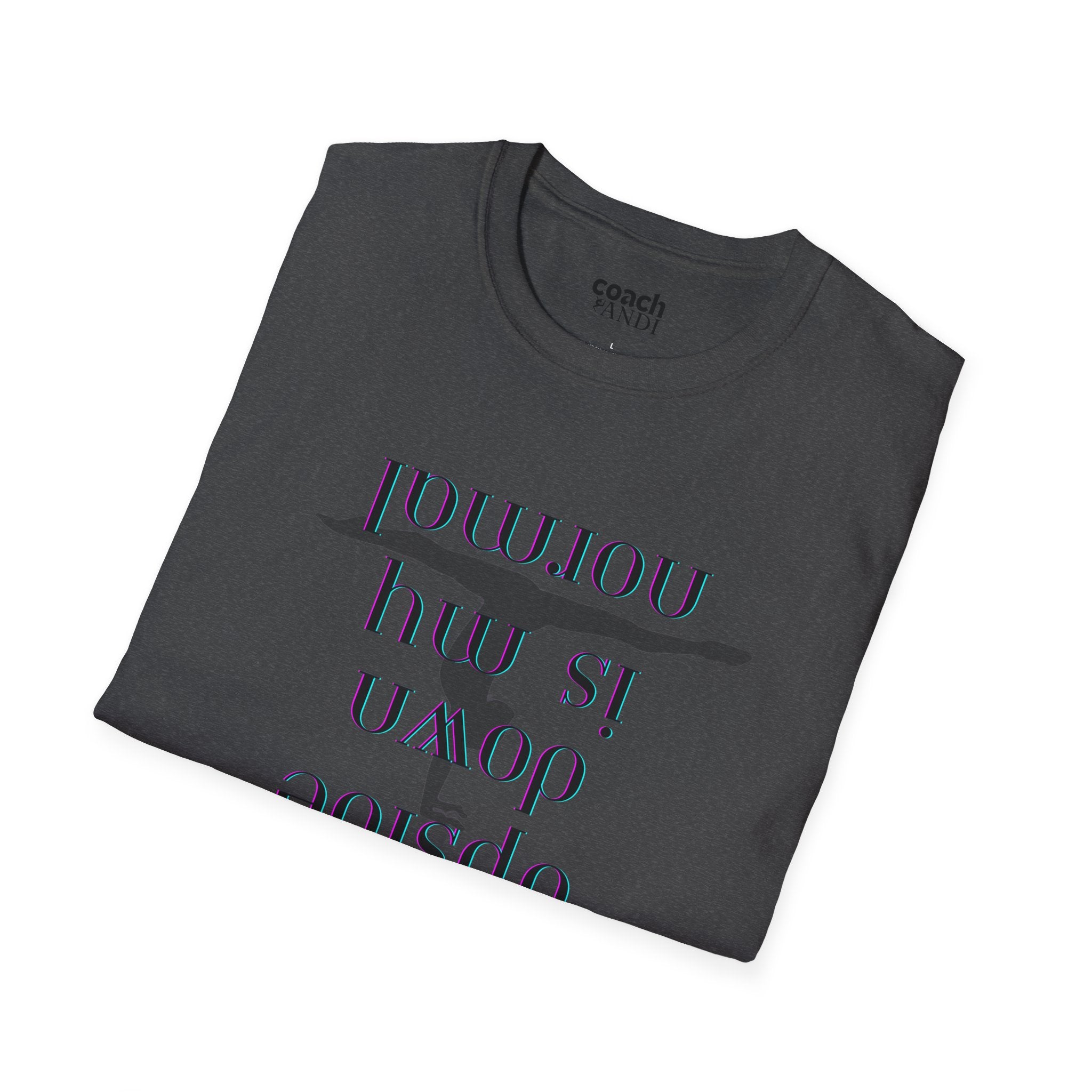 Upside Down T-Shirt — (Adult)