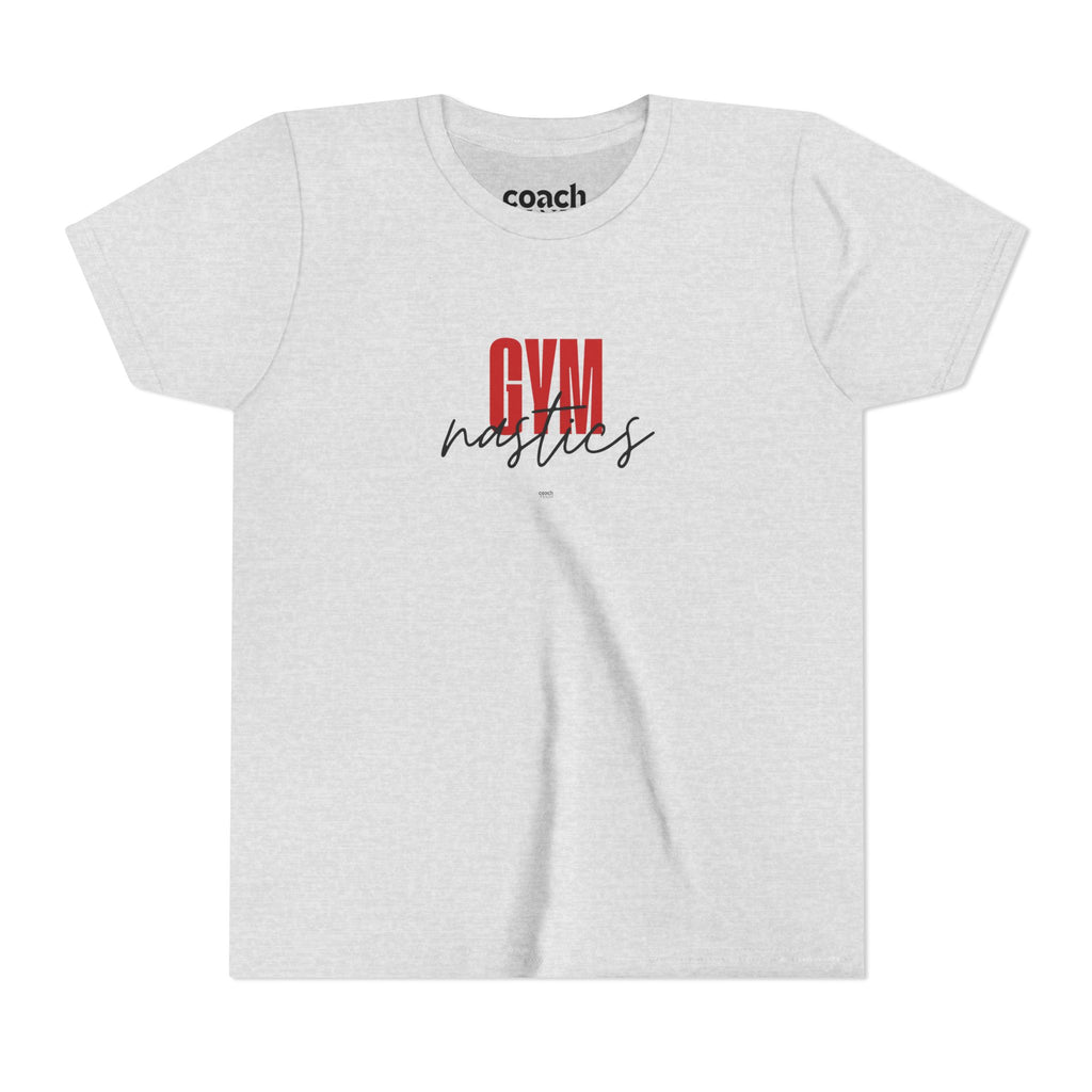 GYMnastics Short Sleeve Tee - Red (Youth)