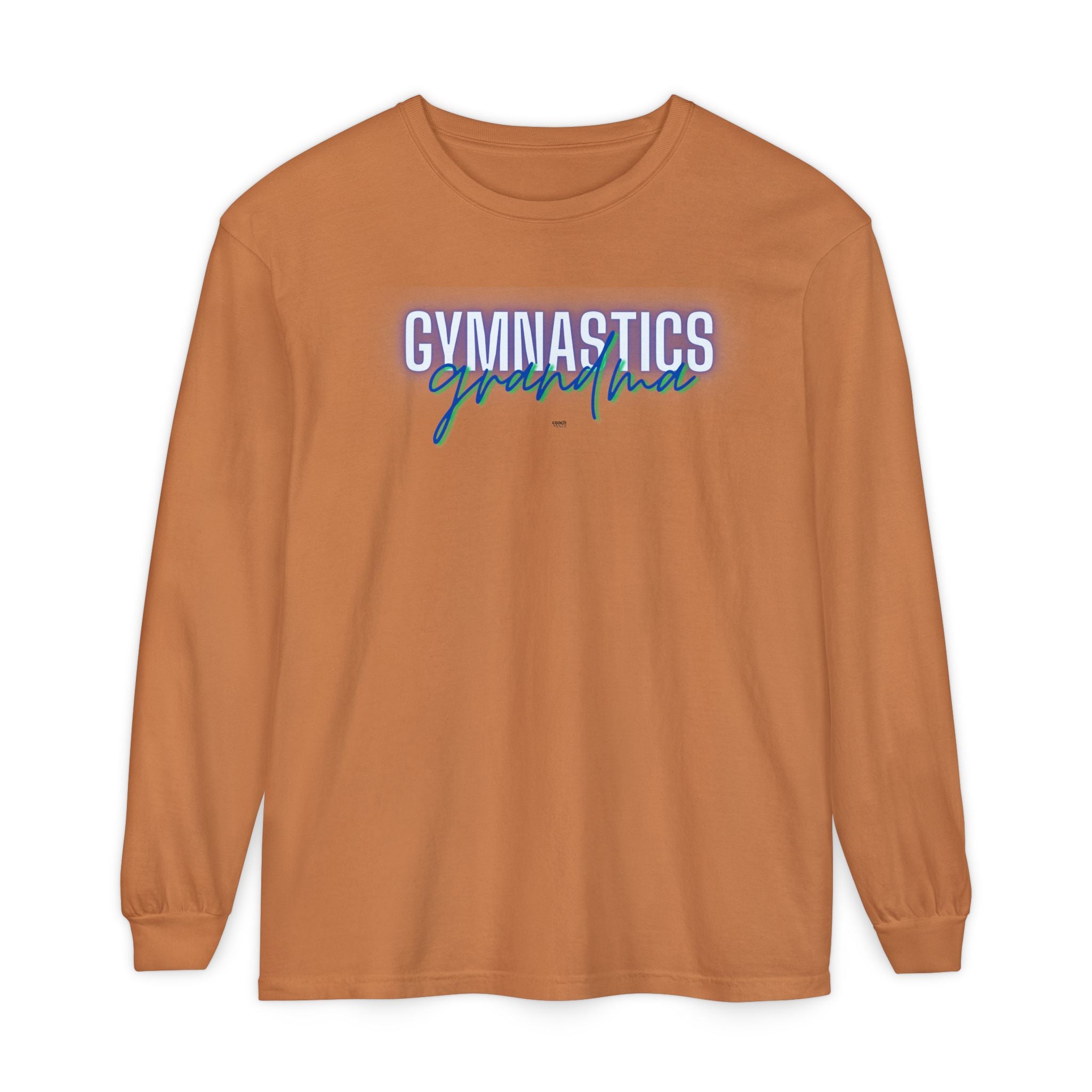 Glow Gym Gma Long Sleeve Shirt - Blue/Green (Adult)