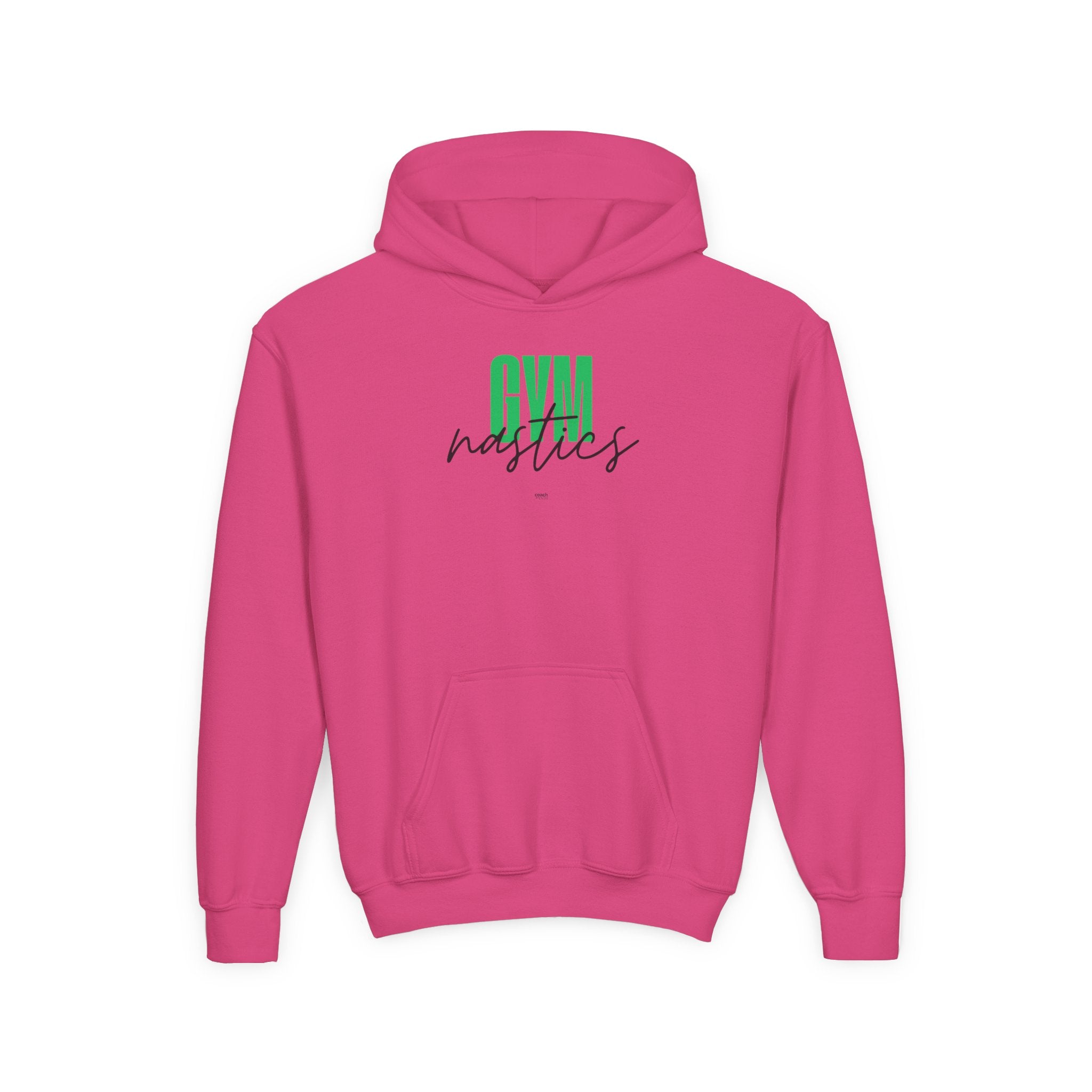 GYMnastics Hoodie - Green (Youth)