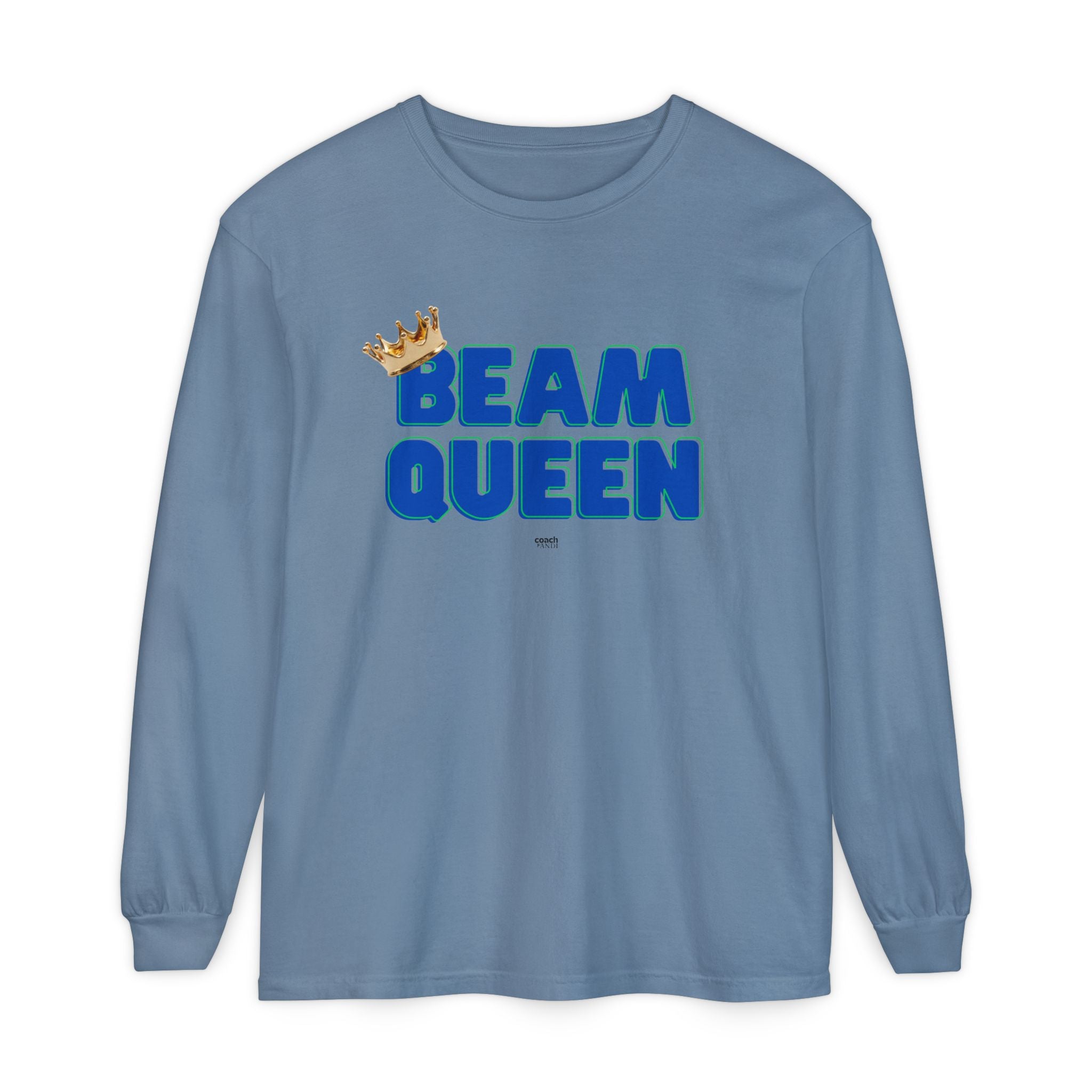 Beam Queen - Blue/Green (Adult Long Sleeve Shirt)