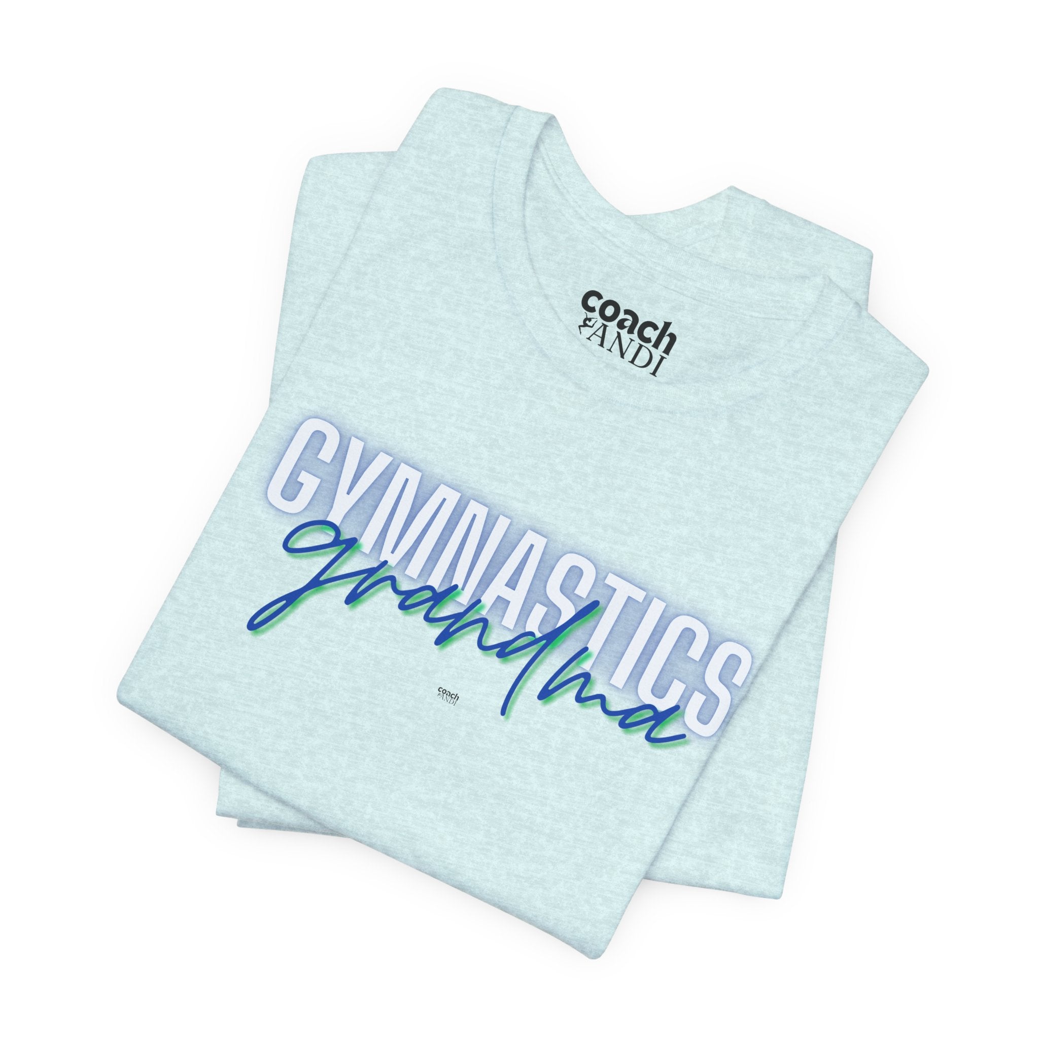 Glow Gym Gma Tshirt - Blue/Green (Adult)