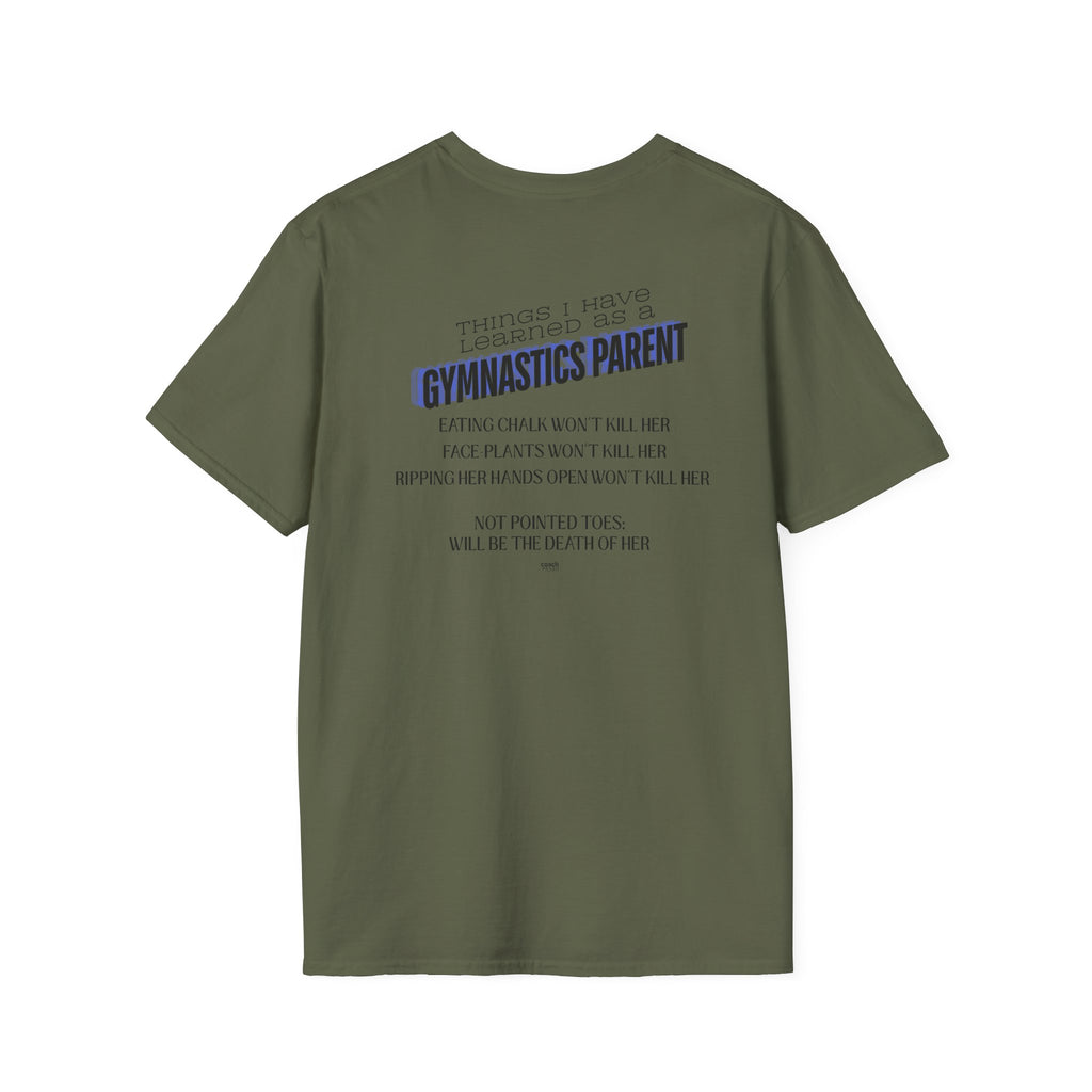 Things I learned as a Parent Dad Tee - Blue