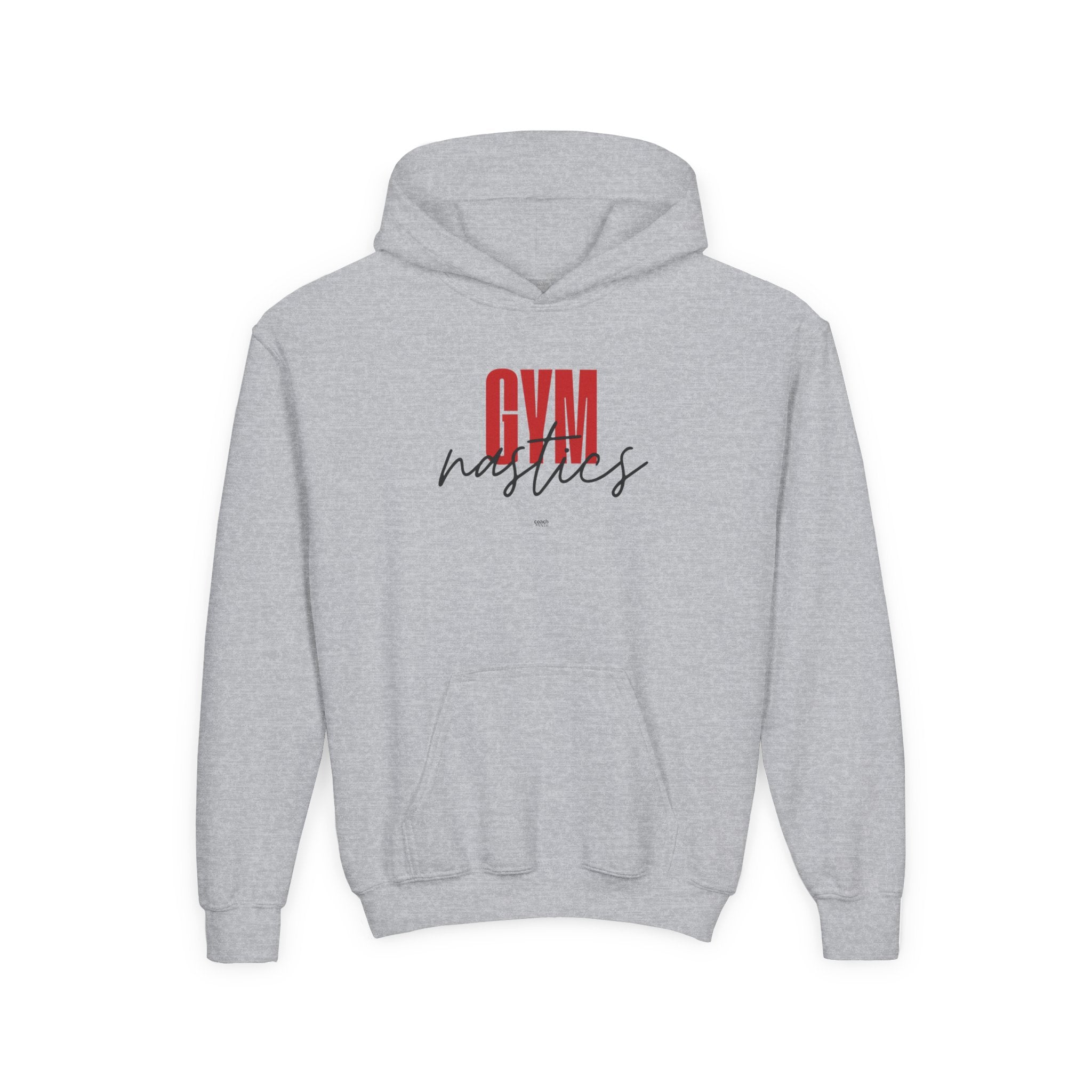 GYMnastics Hoodie - Red (Youth)