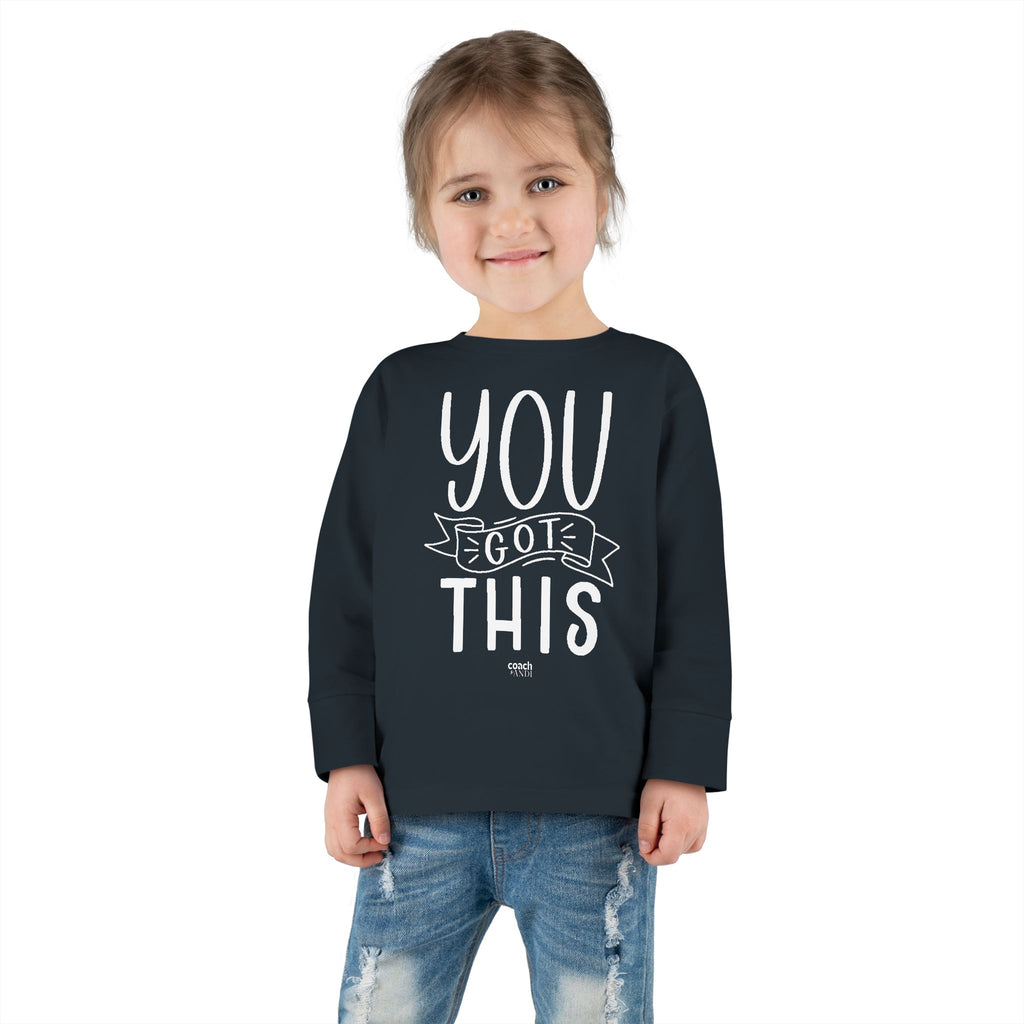 Tiny Supporter (Toddler Long Sleeve Tee)