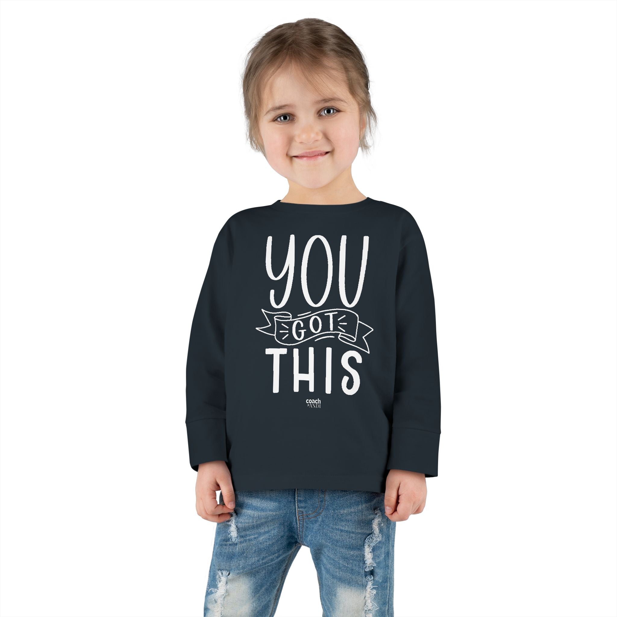 Tiny Supporter (Toddler Long Sleeve Tee)