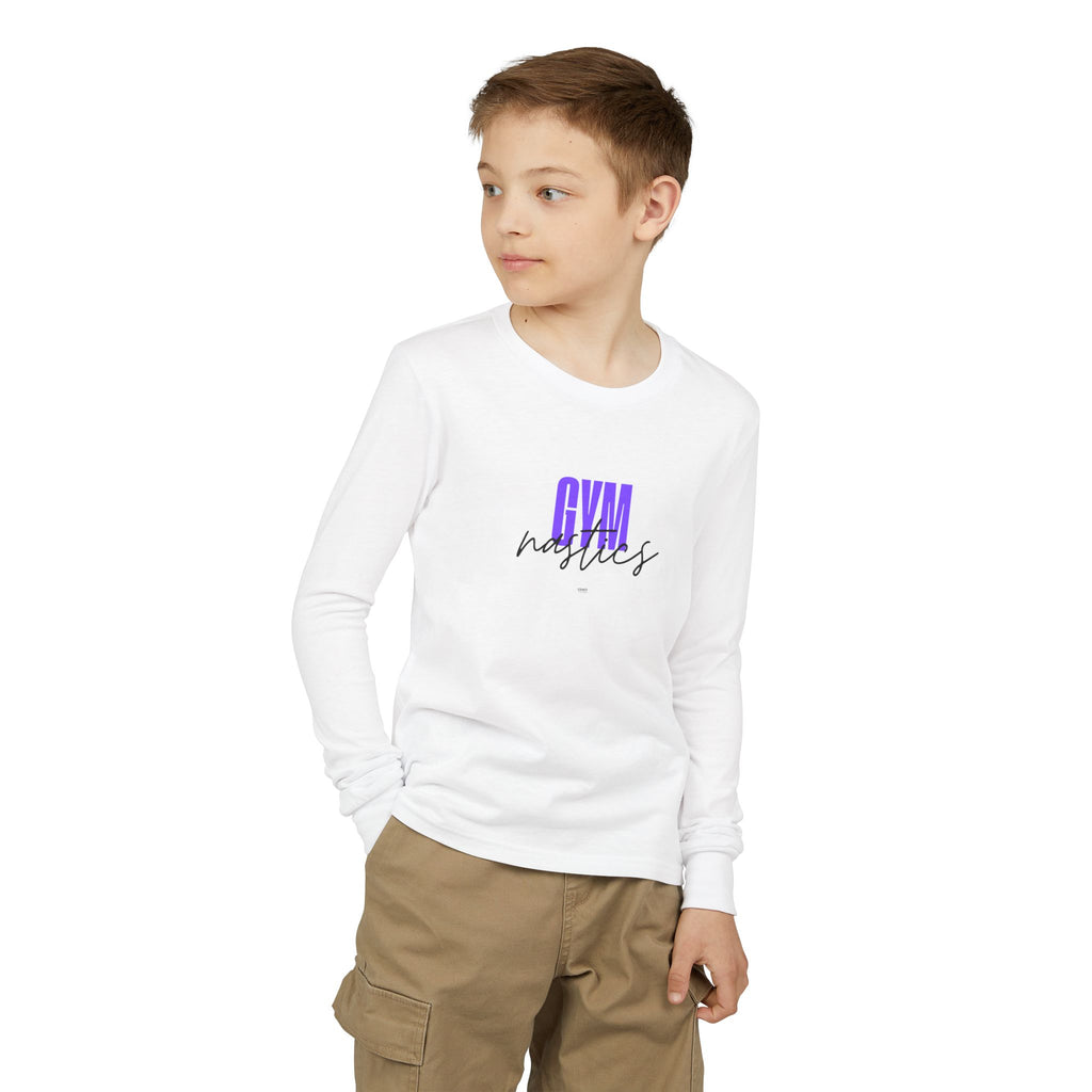 GYMnastics Long Sleeve Shirt - Purple (Youth)